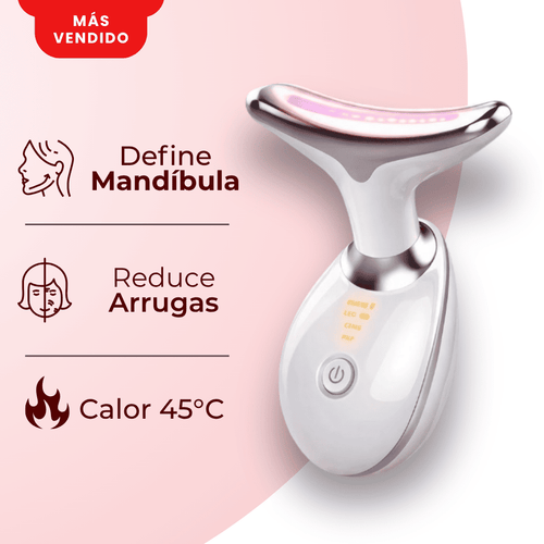 Masajeador facial para reafirmar la piel y reducir arrugas